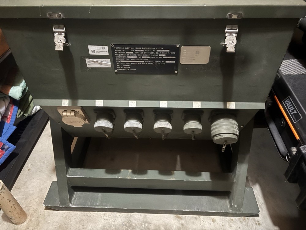 Military Portable Generator Power Distribution Box