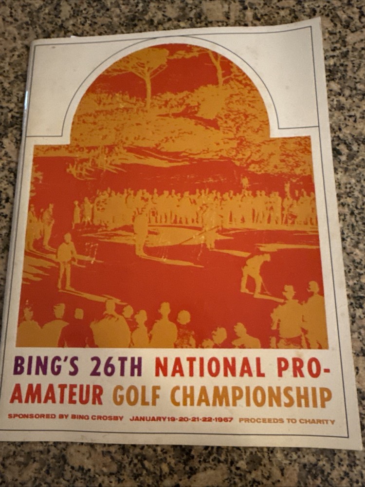 Bing’s 26th National Golf championship Program & Pairings Sheet