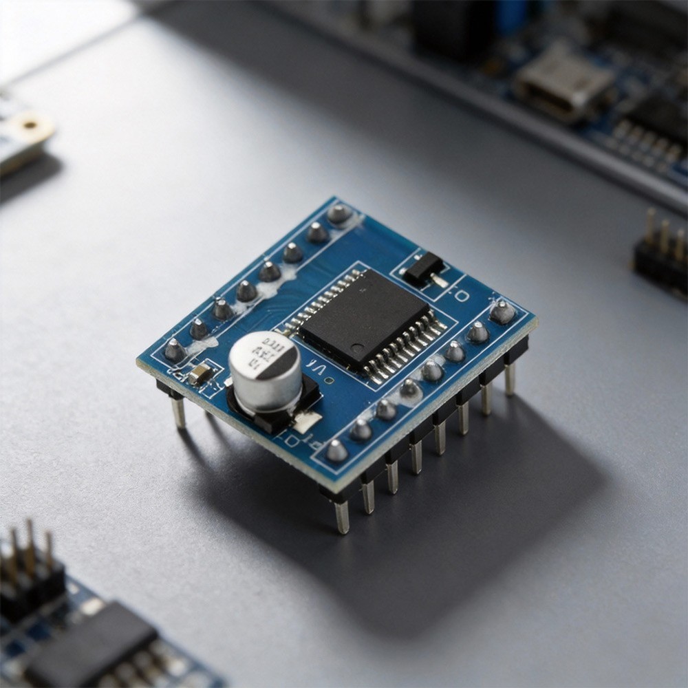 2pcs TB6612FNG Blue PCB Motor Driver Boards Pre-Wired with Pin Headers