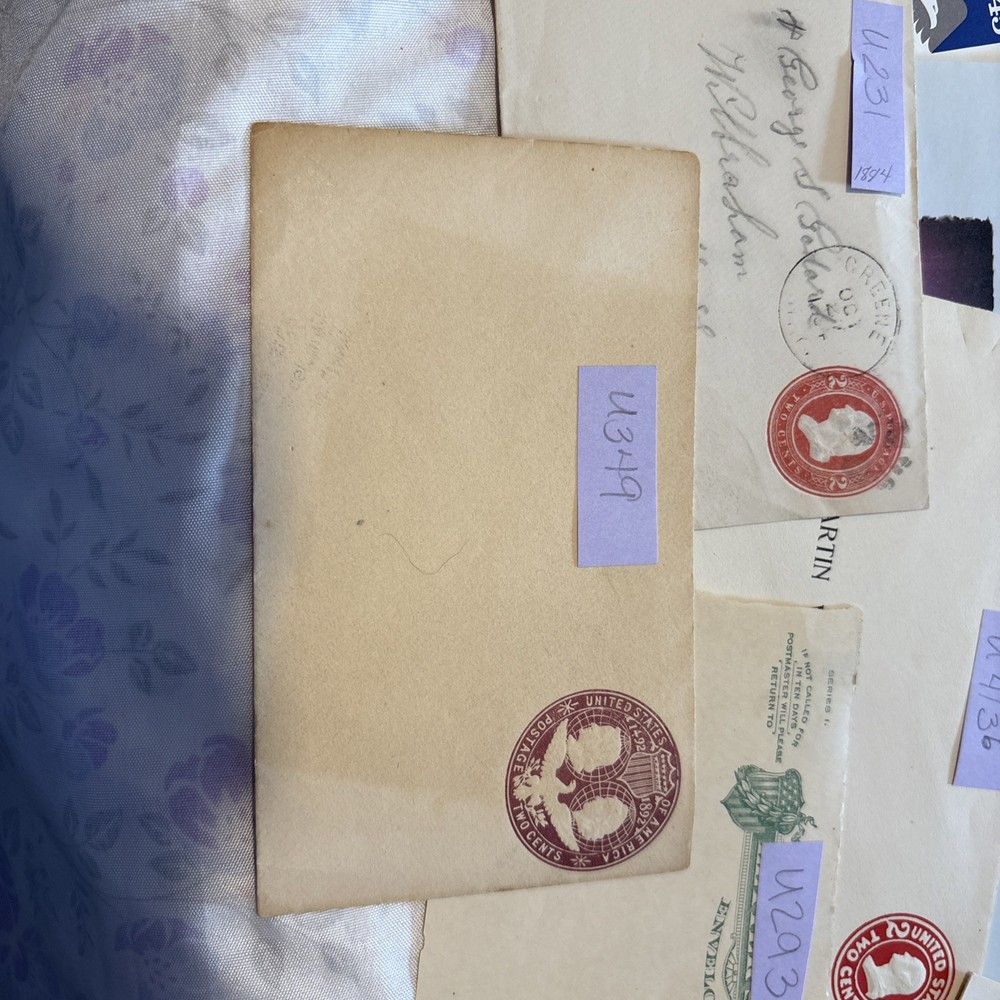 Assorted Postal Envelopes Mostly Unused Some Very Old! See Photos