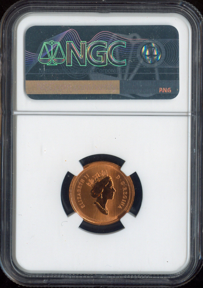 2004-6 Canada Small Cent Test Token NGC MS66 RD MAC - Quality