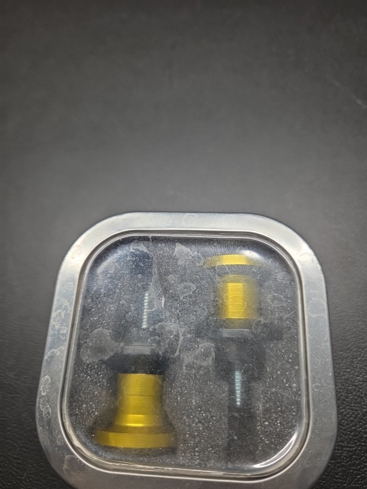 Driven Racing Motorcycle Spools Gold