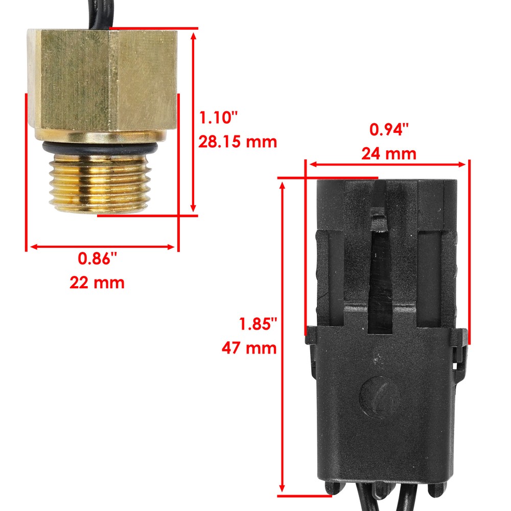 Cooling Radiator Thermal Switch Sensor for Polaris Predator 500 2003-2007