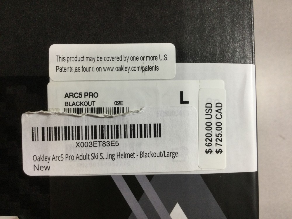 Oakley ARC5 PRO Blackout Ski Helmet L