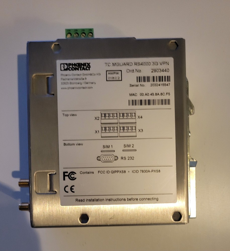 Router - TC MGUARD RS4000 3G VPN