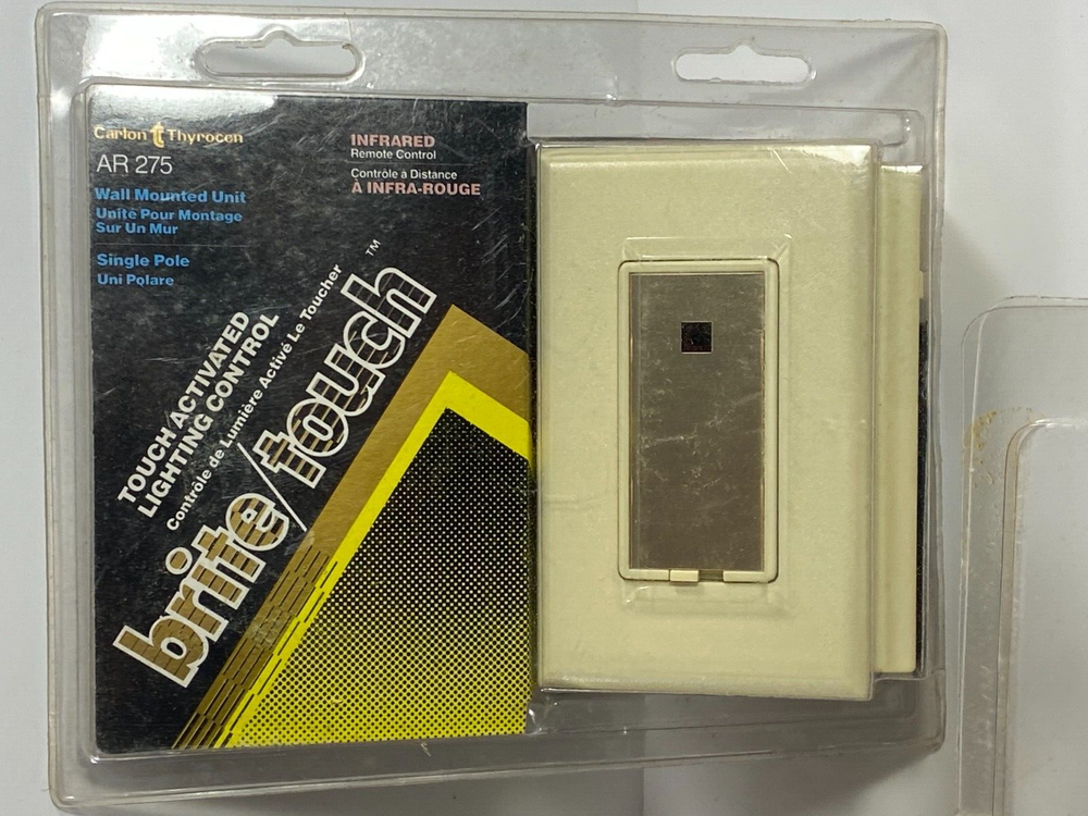 Lot 5 Carlon Thyrocon AR 275 Bright Touch Dimmer Switch PM 303 3 way control