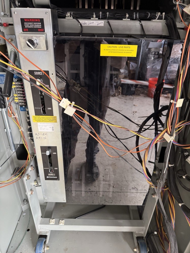 2000 Amp 480 277v 3 Phase 4 pole Automatic Transfer Switch ATS Bypass Isolation