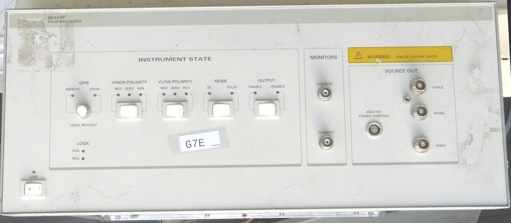 AGILENT 85124P  Pulse Bias Source   [G7E]