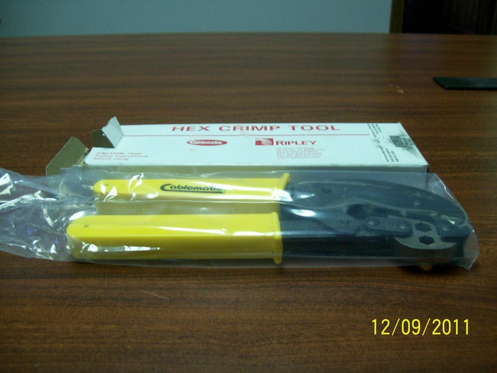 Ripley Cablematic CR596QL Hex Crimp Tool