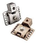 ERICO LPC30558H, Imperial Thread Air Terminal Base, 1/4" Hole, 1pc