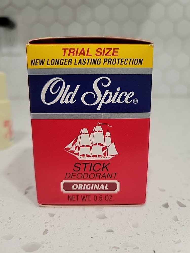 VINTAGE NEW OLD SPICE TRIAL SIZE 0.5 OZ