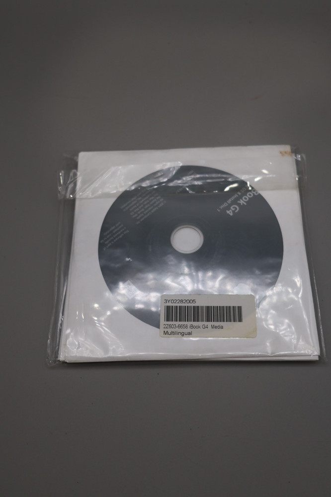 Apple iBook G4 Mac OS Discs Install Disc SET Additional Software & Hardware Test