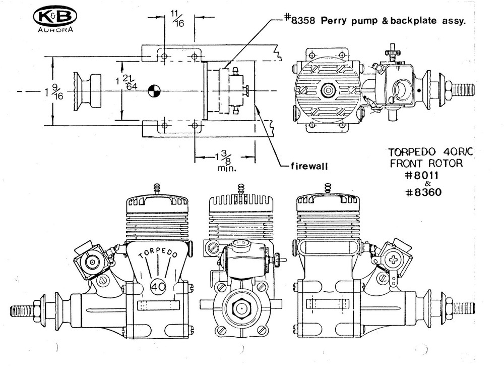 Vintage Model Airplane Engine Instructions