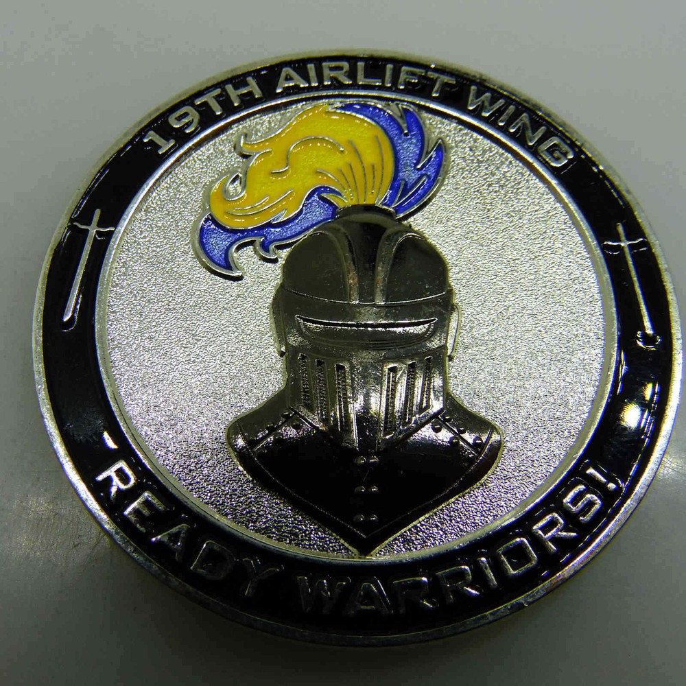 19TH AIRLIFT WING CHALLENGE COIN