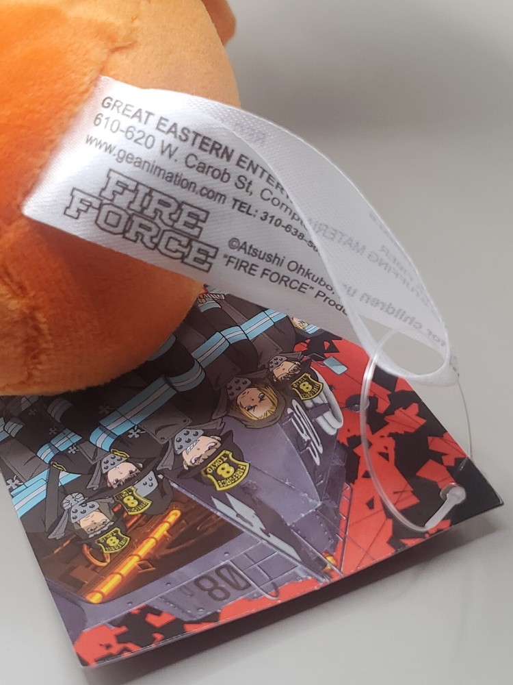 Fire Force 🔥 Pusu Pusu 4" Mini Plush Anime Flame Orb