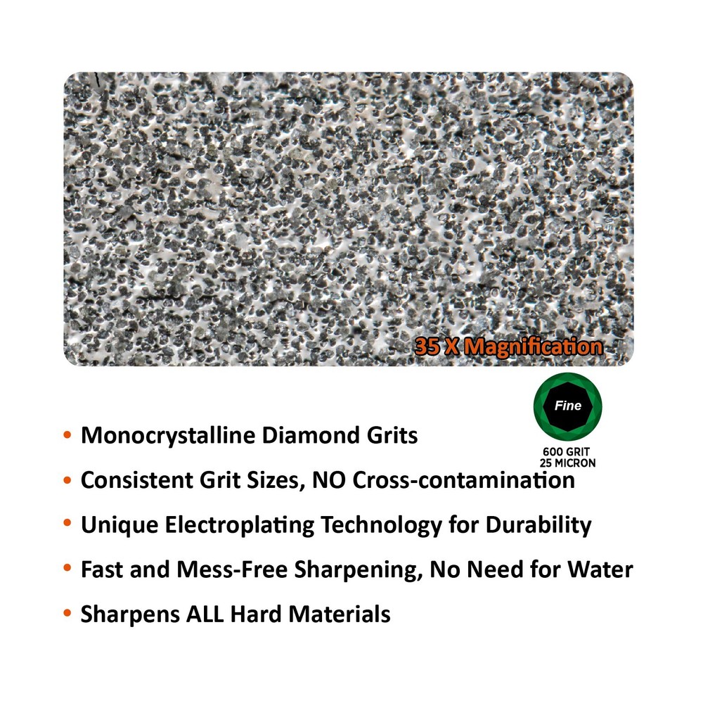 Credit Card Size Diamond Sharpening Stone Pocket Diamond Knife & Tool Sharpener