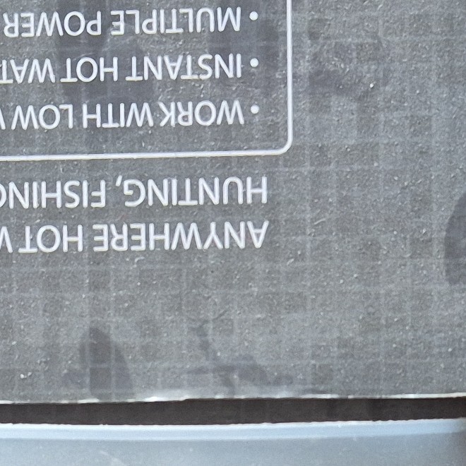 Drakken iHeat Hotspot AHSH2500 Tankless Water Heater Instant Heating Silver