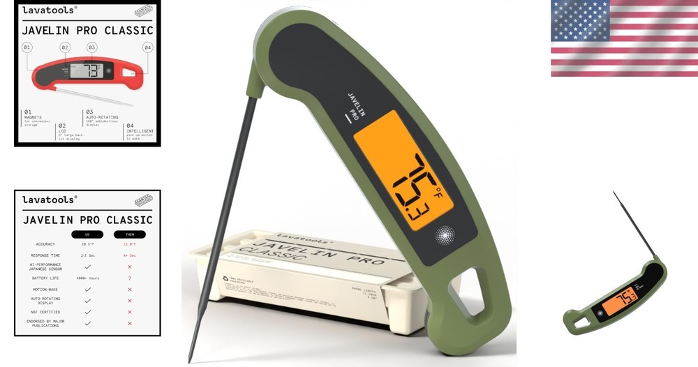 Javelin PRO Classic Thermometer - High-Performance Sensor
