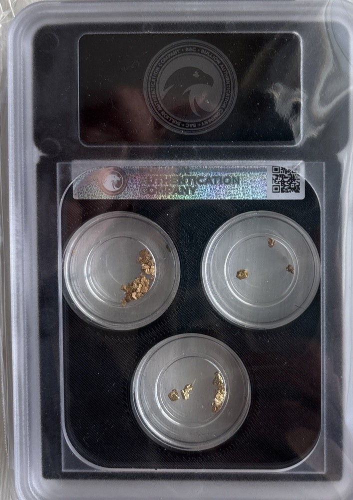 Us Prospector Series Gold Nuggets BAC Xrf Tested