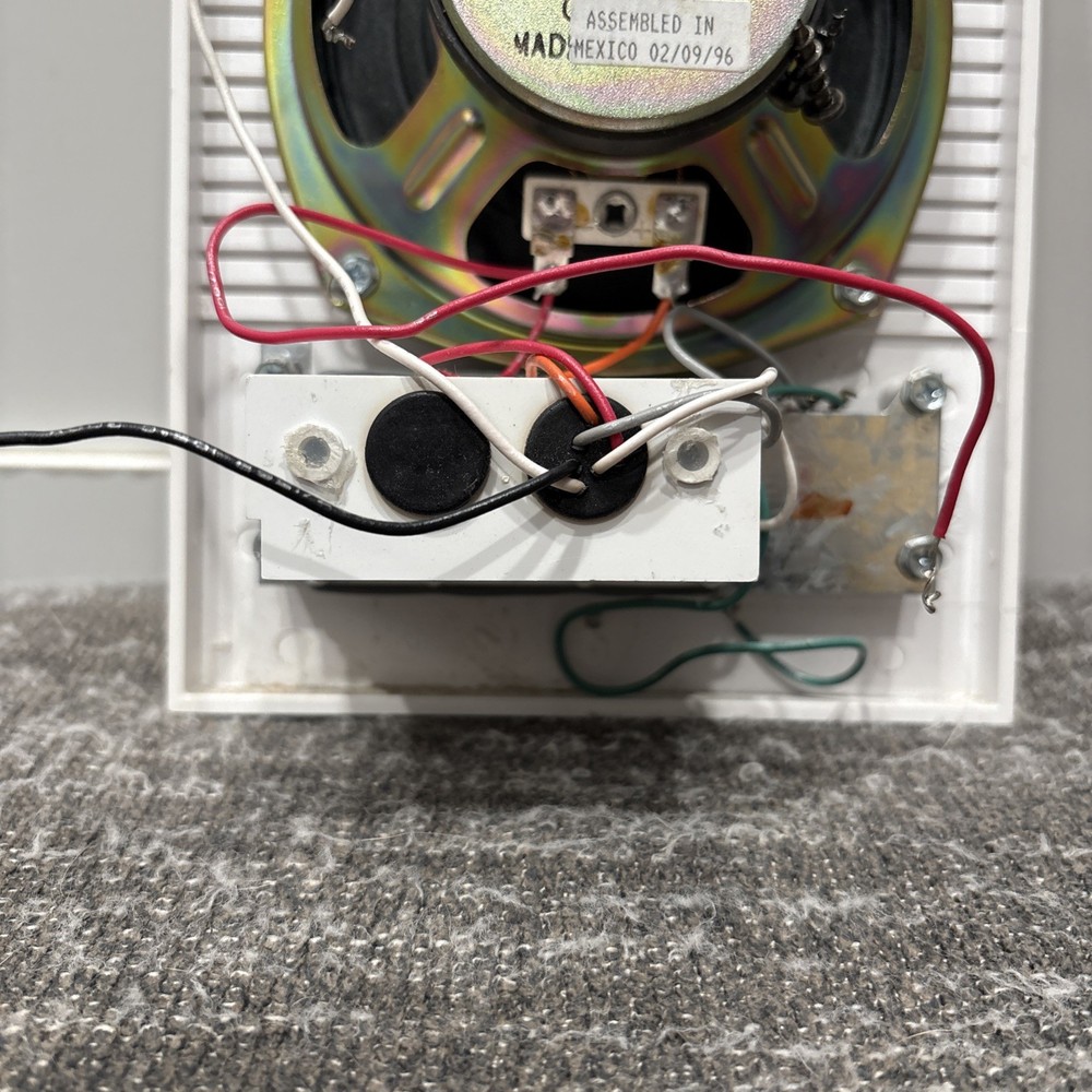 M&S Model N35 White Intercom Speaker