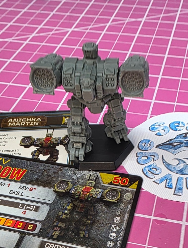 BattleTech Longbow Mech -- Inner Sphere Fire Lance + Cards