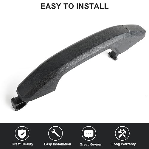 Exterior Door Handle Replacements for 2014 2015 Front Right Passenger Side