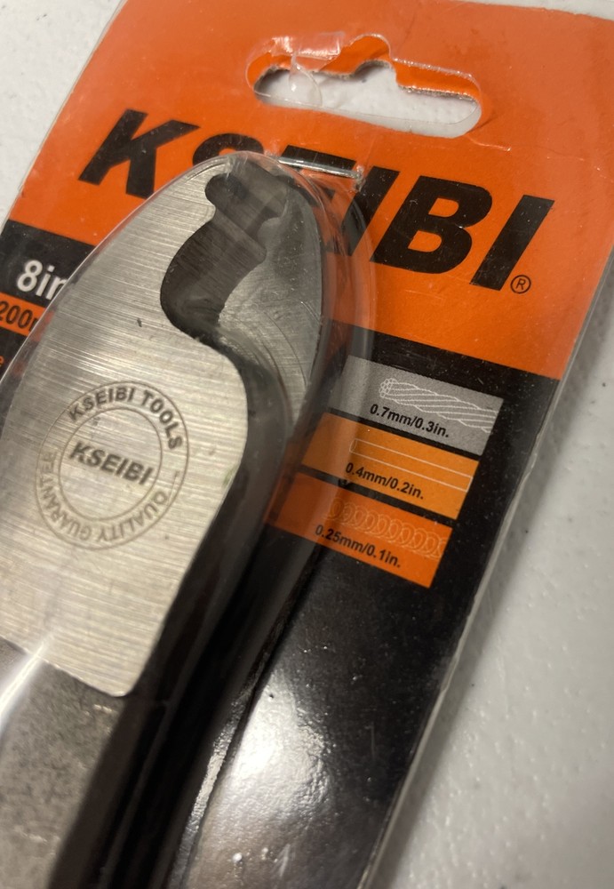 Kseibi 141645 High Leverage Cable Cutter Wire Joint Stripper Tool 8" in 200mm