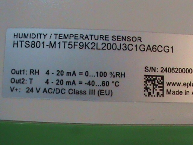 E+E HTS801-M1T5F Humidity / Temperature Transmitter