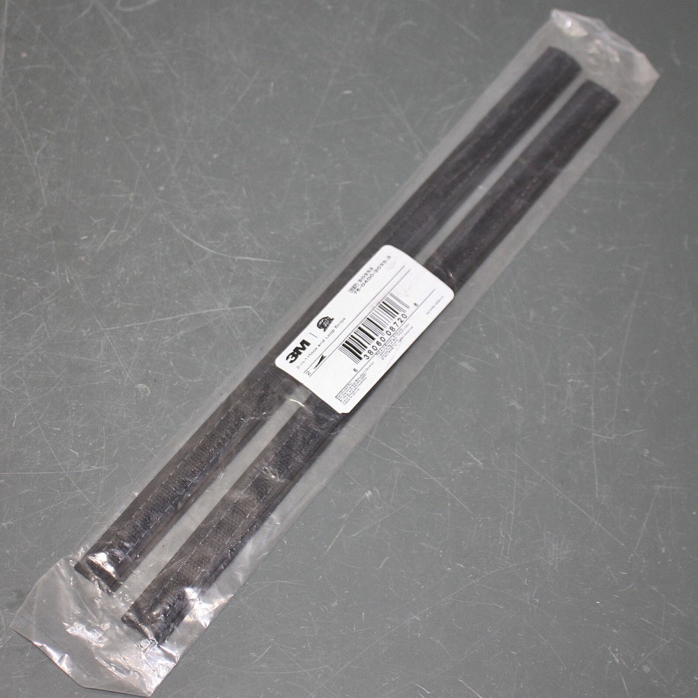 (6) 3M Scotch-Brite Mop Frame Hook And Loop Replacement Strips 20333, 1" x 14"