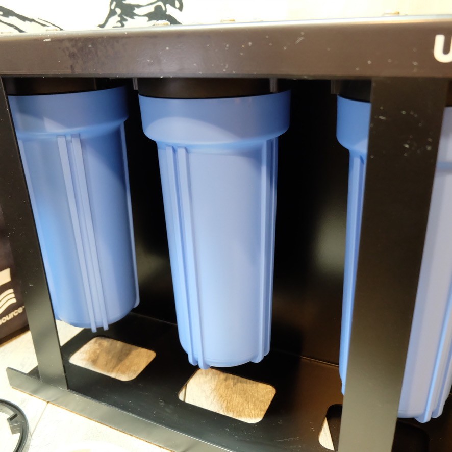 Clearsource Ultra Three Canister Filter Water System w/ Case for RV or House