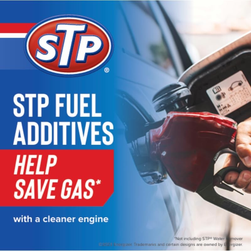 STP Complete Fuel System Cleaner, 1 Count (Pack of 1), Multicoloured