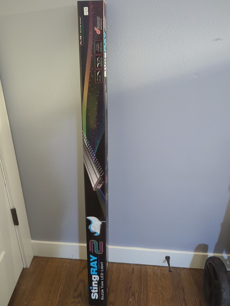 48" STINGRAY 2 SILVER AQUARIUM LED - FINNEX