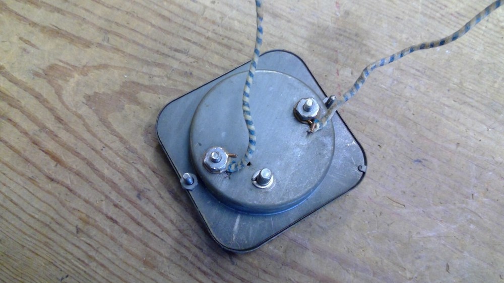 Untested Vintage Readrite Meter Works Panel AC DC Gauge