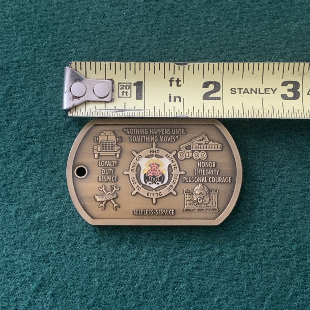 US Army 6th TRANSPORTATION BATTALION Challenge Coin