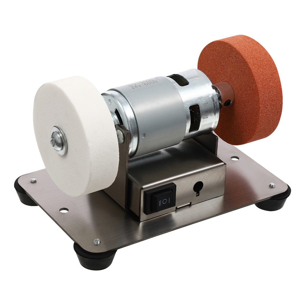 Electric Benchtop Grind Sander with Adjustable Speed for Precise Grinding