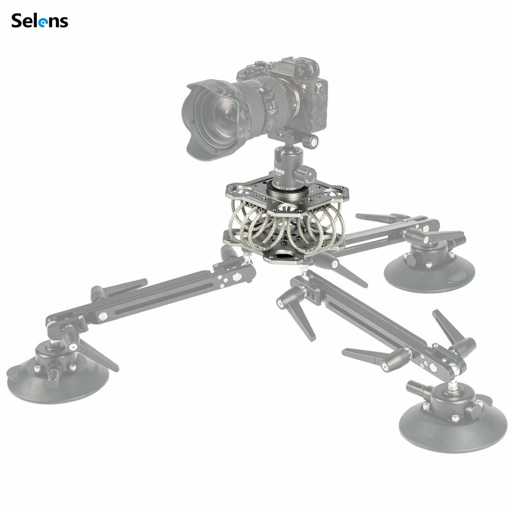 Selens Shock Absorber Vibration Isolator for Car Suction Cup & Gimbal Stabilizer
