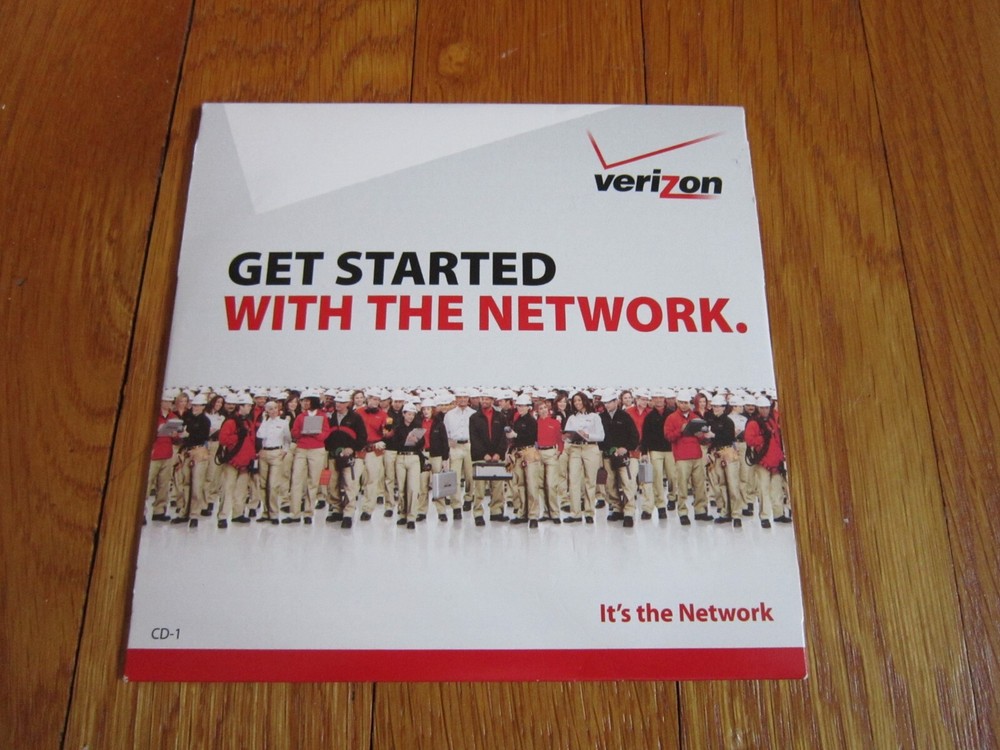 2009 Verizon Internet Network Installation CD UNOPENED 8.5 High Speed FREE SHIP