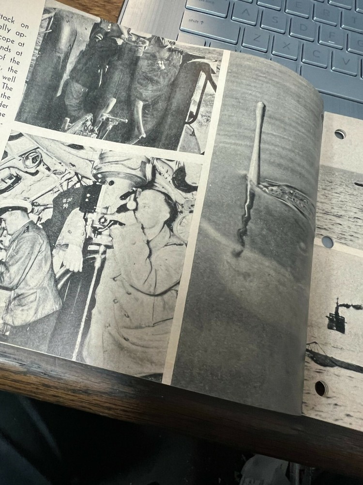WW2 ONI RESTRICTED Axis Submarine Manual enemy sub operations and uses