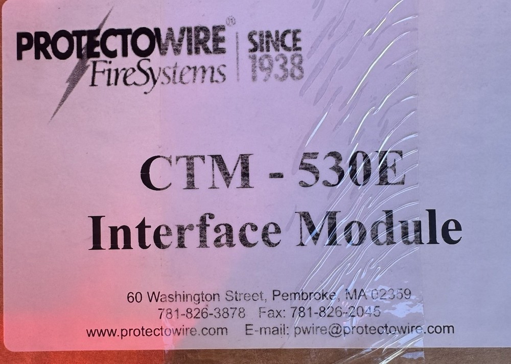 PROTECTOWIRE CTM-530E Interface Module
