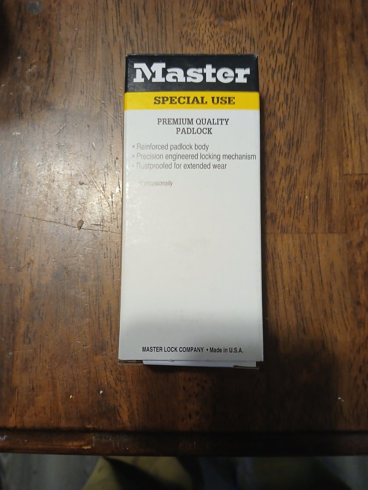master lock special use lock 2"