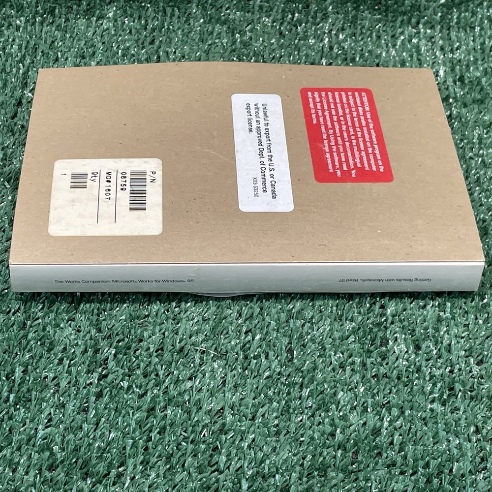 Microsoft Home Essentials 98 Media CD-ROM, Guide & Product Certificate - Sealed!