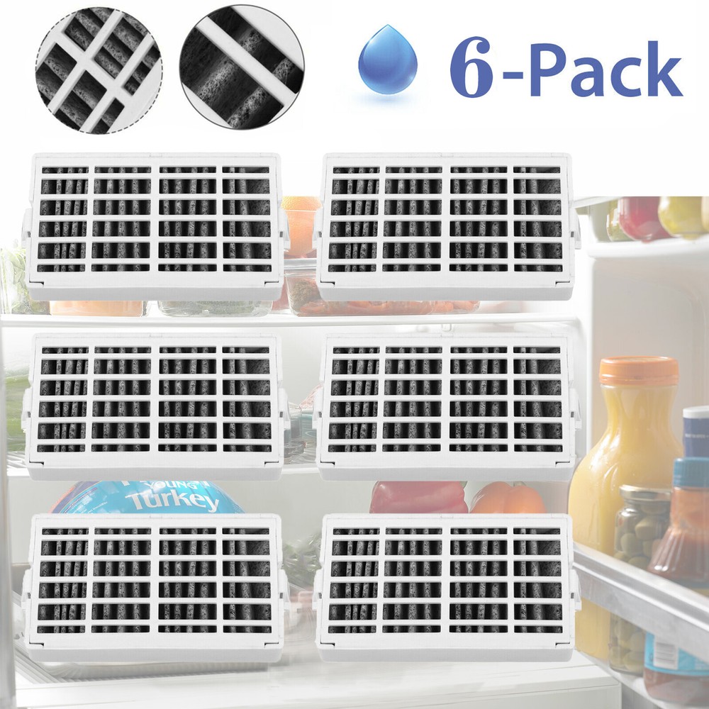 6x Replacement Air Filter For Whirlpool W10311524 AIR 1 Fresh Flow Refrigerator