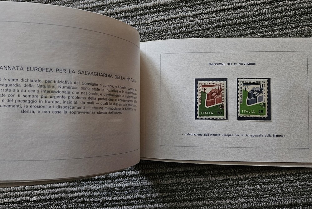 Italy 1970 Postal and Telecommunications Administration Stamp Booklet