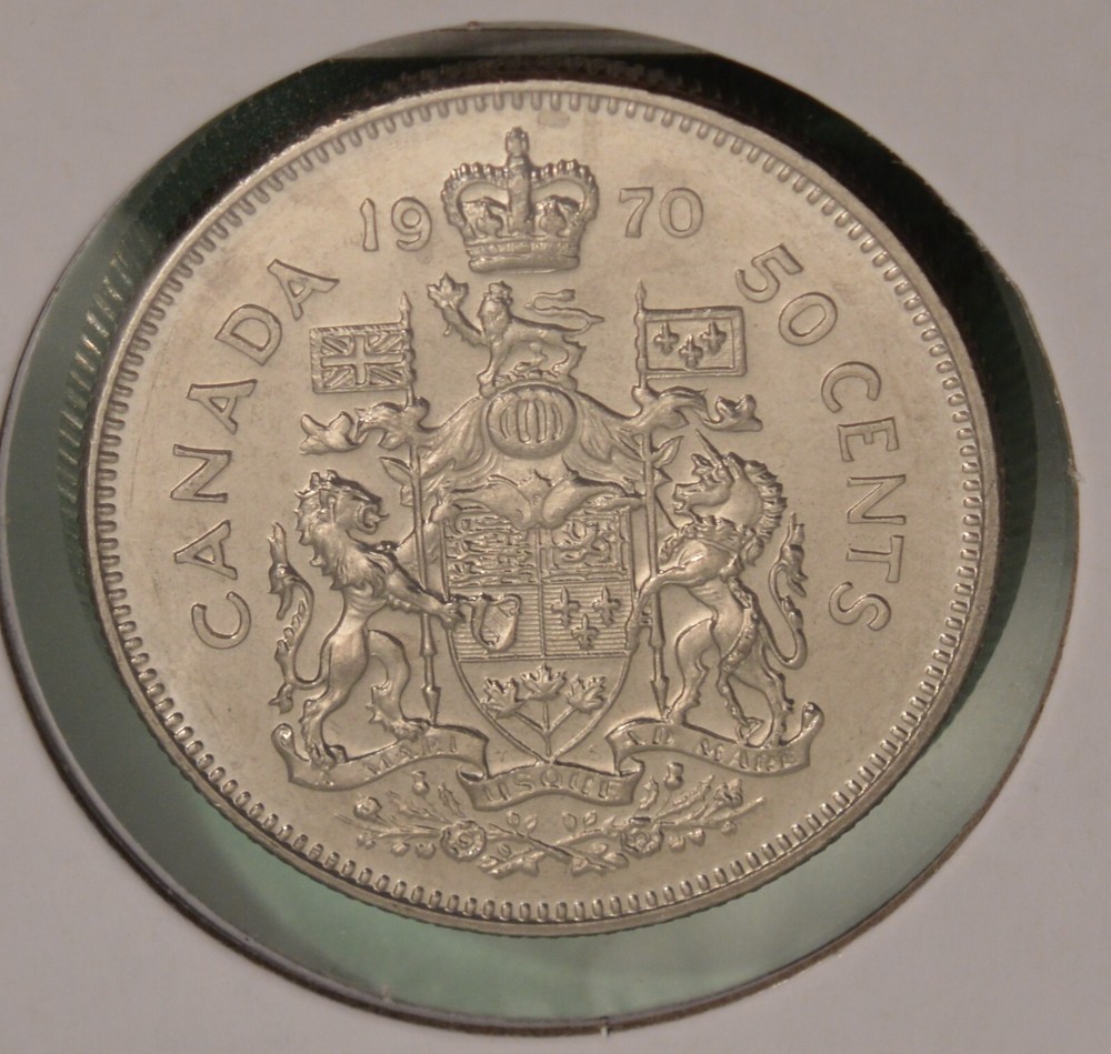 1970 Canada Fifty Cents - Uncirculated   🇨🇦🇨🇦