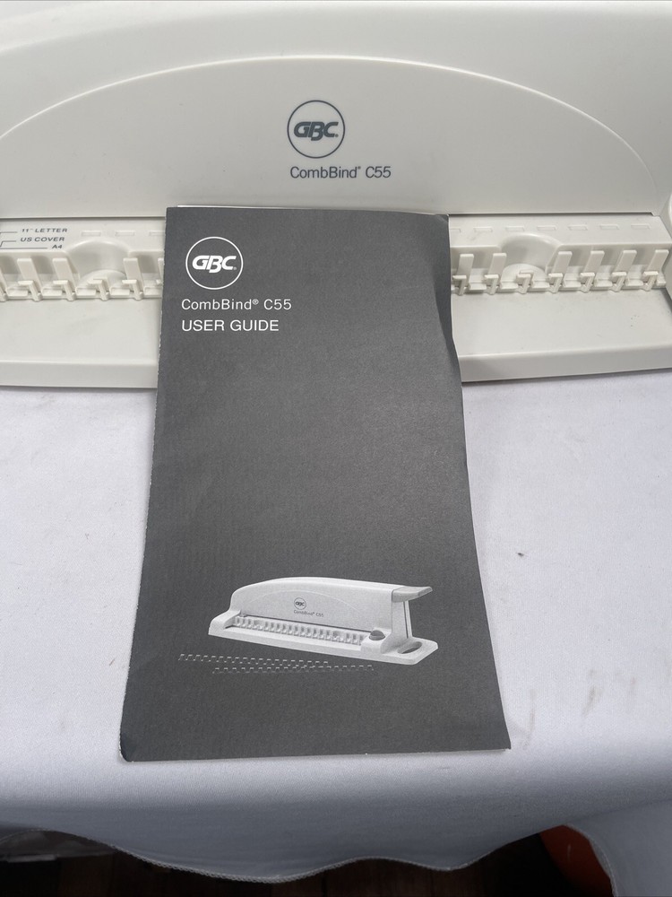 GBC CombBind C55 Manual Punch & Binding Machine w/ Box Office Document System