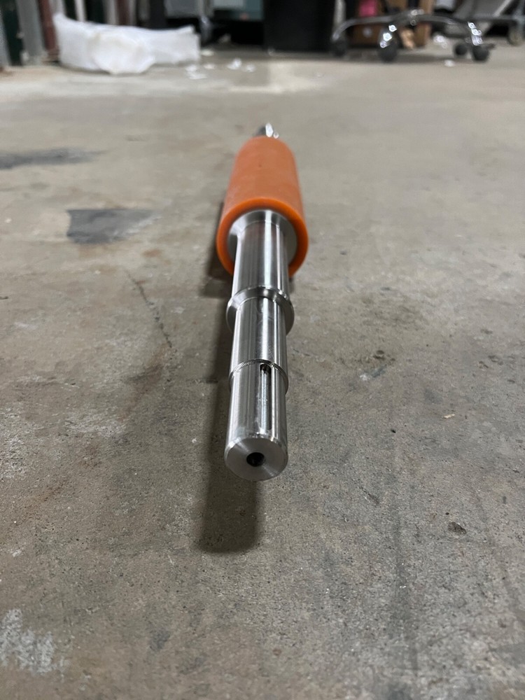 (QTY 2) Printer Platen Roller 201616934 5501785720 Replacement Silver, Orange