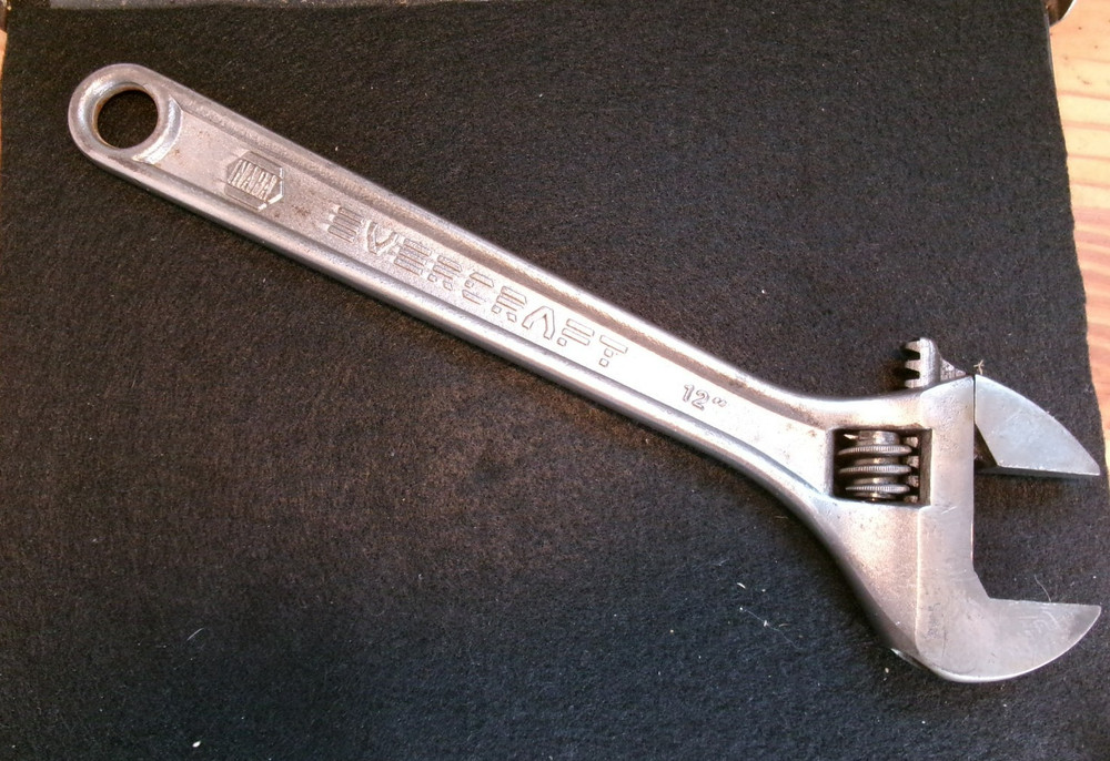 NAPA EVERCRAFT Adjustable Wrench 12"