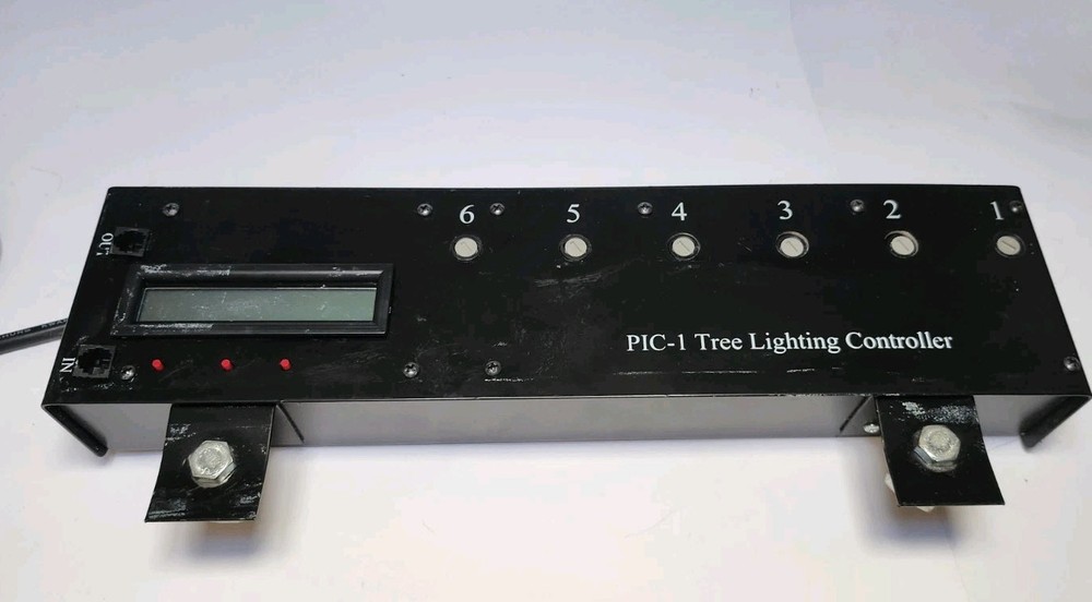 Commercial PIC-1 Programmable Tree Lighting 6 Chanel Controller RS-485
