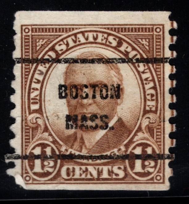 Centsational Precancel  - 1 1/2¢ 1930 SN 686 Boston MA - Type 61