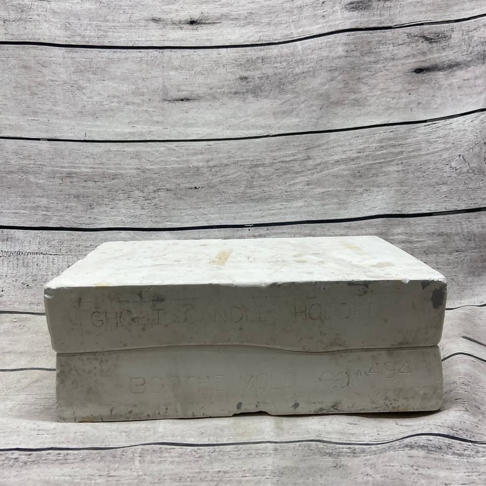 Ceramic Slip Casting Mold Ghost Candle Holder - BOOTHE MOLD CO #494